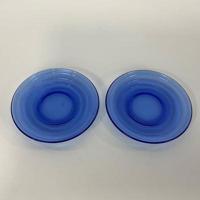 -287- GLASSWARE | Moderntone Hazel Atlas Glass Co. | Cups & Saucers