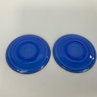 -287- GLASSWARE | Moderntone Hazel Atlas Glass Co. | Cups & Saucers