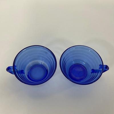 -288- GLASSWARE | Moderntone Hazel Atlas Glass Co. | Cups & Saucers