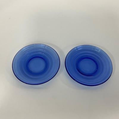 -288- GLASSWARE | Moderntone Hazel Atlas Glass Co. | Cups & Saucers