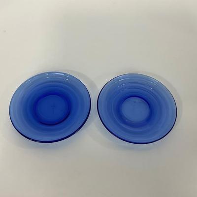 -288- GLASSWARE | Moderntone Hazel Atlas Glass Co. | Cups & Saucers