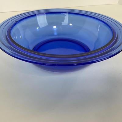 -289- GLASSWARE | Moderntone Hazel Atlas Glass Co. | Small Bowls & Large Bowl