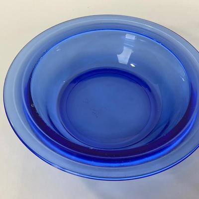 -289- GLASSWARE | Moderntone Hazel Atlas Glass Co. | Small Bowls & Large Bowl