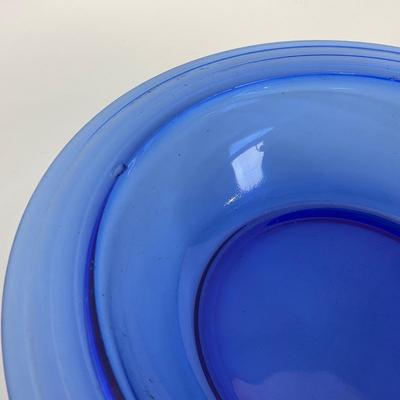 -289- GLASSWARE | Moderntone Hazel Atlas Glass Co. | Small Bowls & Large Bowl