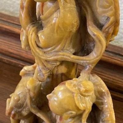Chinese Carved Soapstone Sculpture