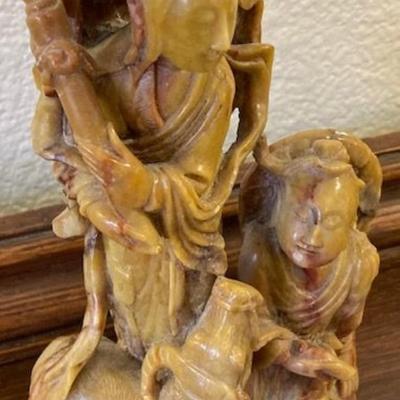 Chinese Carved Soapstone Sculpture