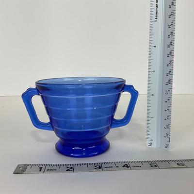 -291- GLASSWARE | Moderntone Hazel Atlas Glass Co. | Sugar Dishes