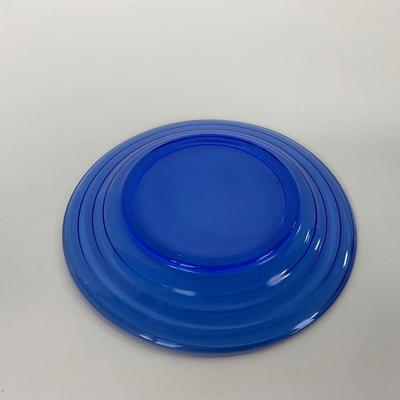 -292- GLASSWARE | Moderntone Hazel Atlas Glass Co. | Small Plates & Medium Plates