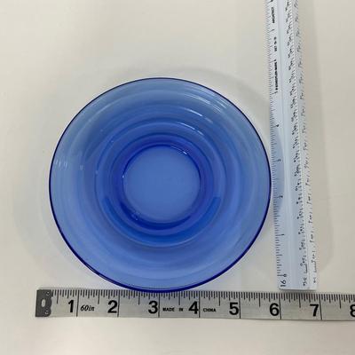 -292- GLASSWARE | Moderntone Hazel Atlas Glass Co. | Small Plates & Medium Plates