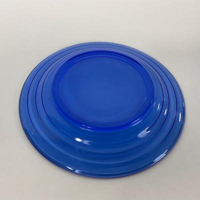 -292- GLASSWARE | Moderntone Hazel Atlas Glass Co. | Small Plates & Medium Plates