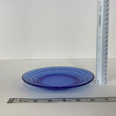 -292- GLASSWARE | Moderntone Hazel Atlas Glass Co. | Small Plates & Medium Plates