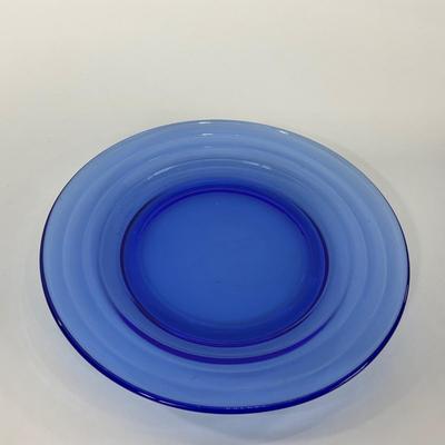 -292- GLASSWARE | Moderntone Hazel Atlas Glass Co. | Small Plates & Medium Plates