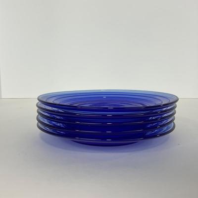 -292- GLASSWARE | Moderntone Hazel Atlas Glass Co. | Small Plates & Medium Plates
