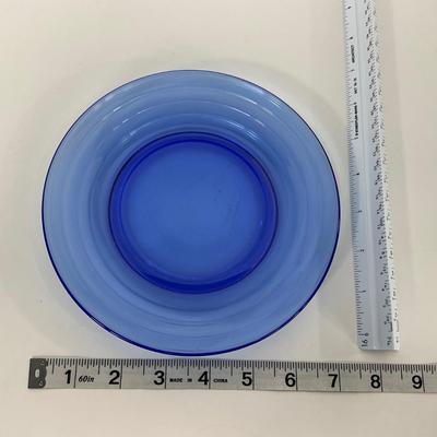 -292- GLASSWARE | Moderntone Hazel Atlas Glass Co. | Small Plates & Medium Plates