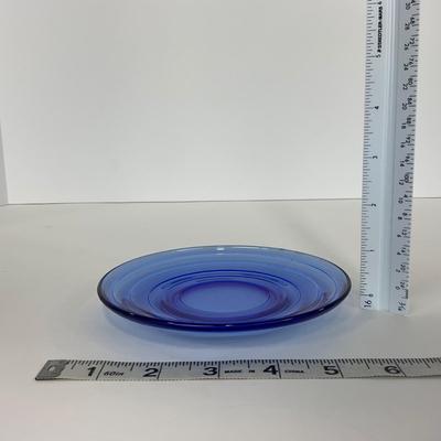 -292- GLASSWARE | Moderntone Hazel Atlas Glass Co. | Small Plates & Medium Plates