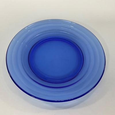 -292- GLASSWARE | Moderntone Hazel Atlas Glass Co. | Small Plates & Medium Plates
