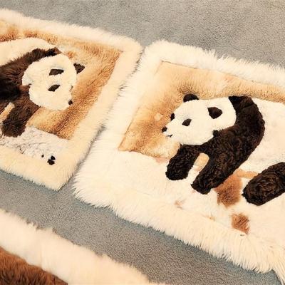 Lot #137  Alpaca Throw w/two shams
