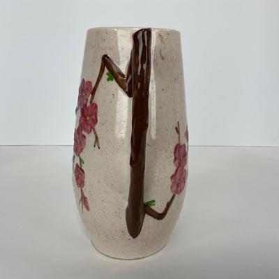 -293- POTTERY | Poppytrail Peach Blossom Metlox | Tea Pot, Salt & Pepper Shakers