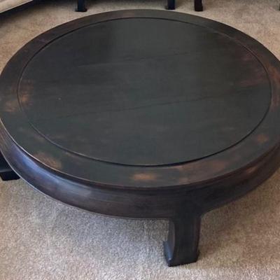 Large Round Coffee Table