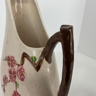 -294- POTTERY | Poppytrail Peach Blossom Metlox | Water Pitcher