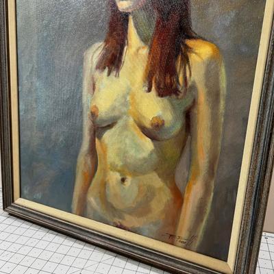 "Standing Nude" by Bonnie Pocelli