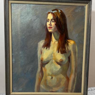 "Standing Nude" by Bonnie Pocelli