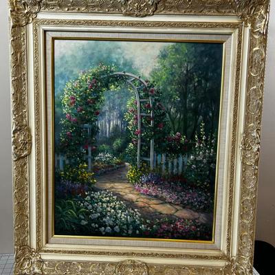 Garden of Dreams by Sharron Jukes Oil on Canvas