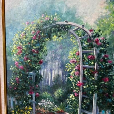 Garden of Dreams by Sharron Jukes Oil on Canvas
