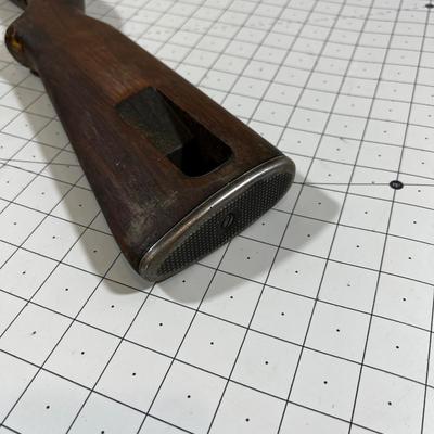 M 1 Carbine Stock on for grip WWII Vintage 