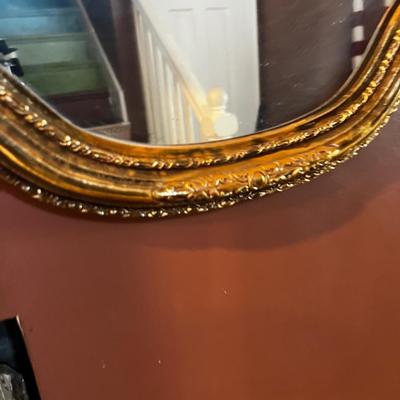 Mirror Entry Way Gold Framed 