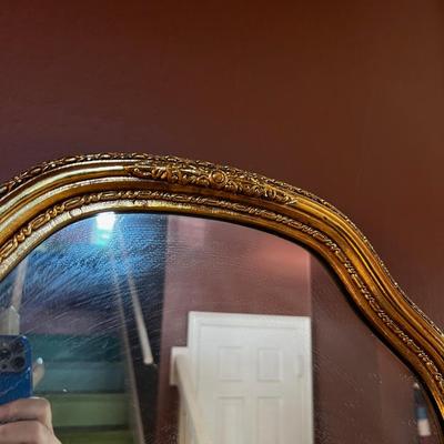 Mirror Entry Way Gold Framed 