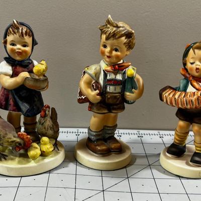 3 Hummel Figurines from the late 70's 