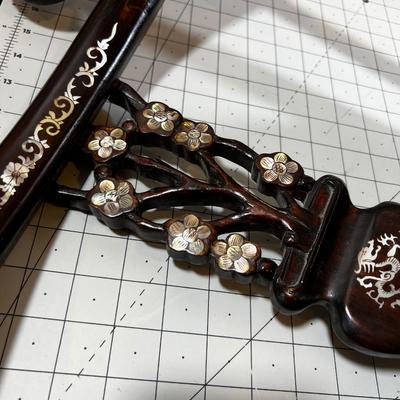 Asian Chair with Mother of Pearl inlay