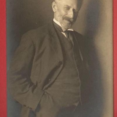 1920's Portrait Of Listed San Francisco Artist J.E. Stuart