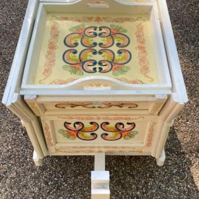 Decorative Garden Cart With Two Trays