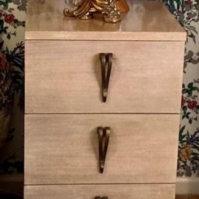 Vintage Dresser With Mirror And Two Night Stands