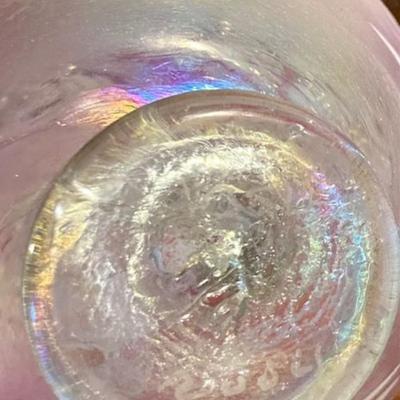 Round Art Glass Object