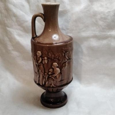 Rookwood Pottery 1946 Gloss Brown Grecian Urn Vase