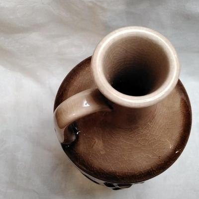 Rookwood Pottery 1946 Gloss Brown Grecian Urn Vase