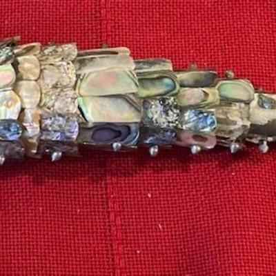 Decorative Abalone And Silver Fish