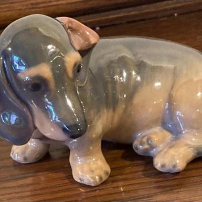 Royal Copenhagen Dog Figure