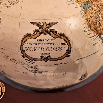 Lot #151  REPOGLE Globe in Stand - pre-1992