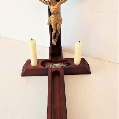 Lot #159  Vintage Sick Call Crucifix