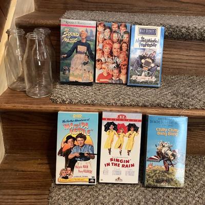 VINTAGE MILK BOTTLES AND SOME MOVIES ðŸ¿
