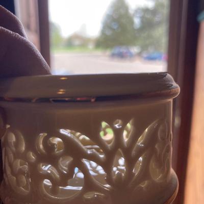 LENOX 24k Gold Accented  BONE CHINA VOTIVES WITH COA