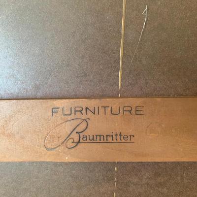 Baumritter 3 cushion sofa--reversible cushhions