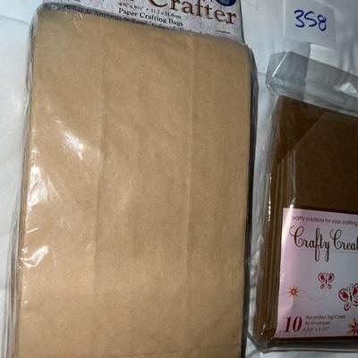lot of paper crafts