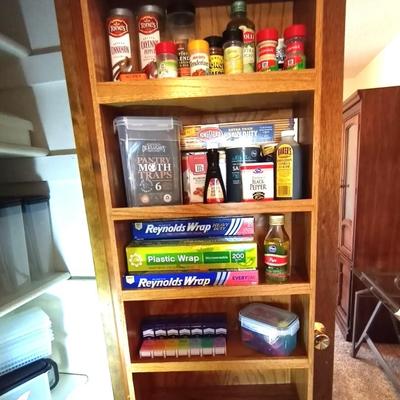 SPICES-SPICE SHELF-TIN FOIL AND MORE