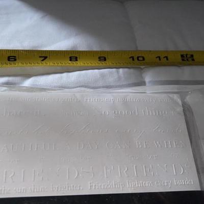 embossed cards and envelopes