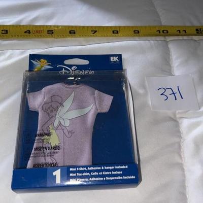 disney mini t shirt adhesive and hanger for arts and crafts